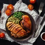 a plate of food